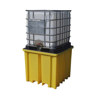 IBC Spill Pallet with 4 way FLT access for 1 x 1000ltr IBC - BCBB1FW