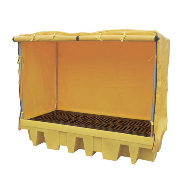 Soft Covered IBC Bund for 2 x 1000ltr IBCs - BCBB2C - Image 2