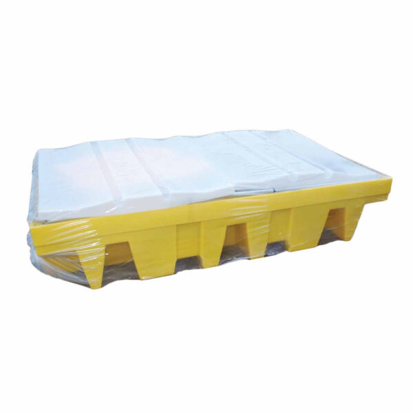 Soft Covered IBC Bund for 2 x 1000ltr IBCs - BCBB2C