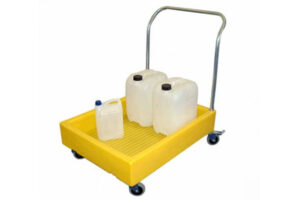 Small Container Trolley | Yellow Shield Products Ltd