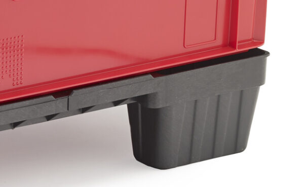CLOSED LIGHTWEIGHT INDUSTRIAL PALLET WITH RUNNERS - Image 3