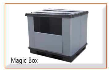 magic box at plastic pallets