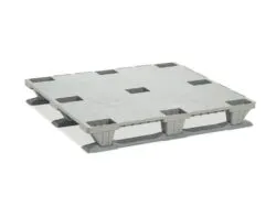 BCNPT1210LE2 medium weight plastic pallet, view 2