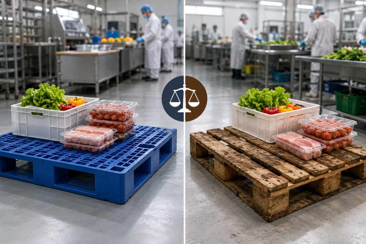 plastic pallets